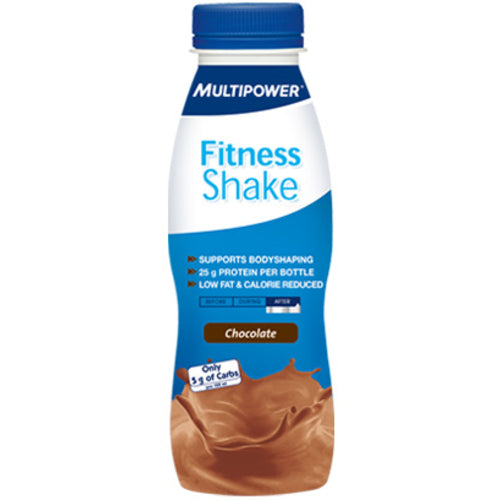 Multipower Fitness Shake 330Ml Chocolate