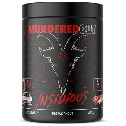 Murdered Out Insidious Preworkout 463G Killer Lollipop
