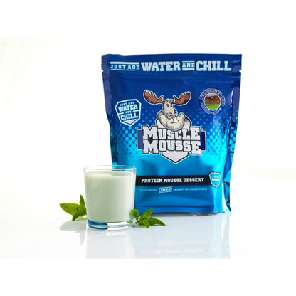 Muscle Moose Protein Mousse Dessert 750G Bubbly Mint Choc