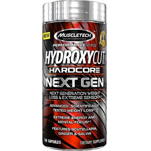 Muscletech Hydroxycut Hardcore Next Gen 100 Kapseln