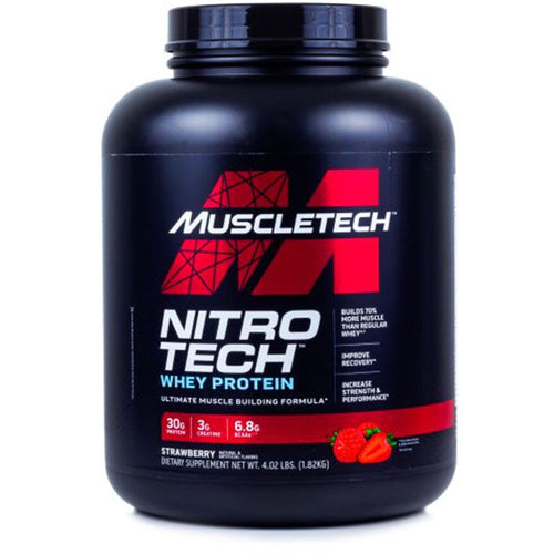 Muscletech Performance Series Nitro Tech 1, 8Kg Strawberry