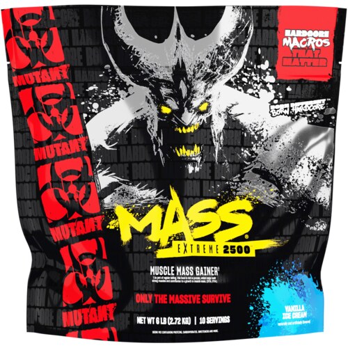Crème glacée à la vanille Mutant Mass Xxxtreme 2500 2,72 kg