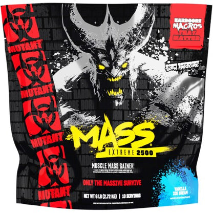 Mutant Mass Xxxtreme 2500 2, 72 Kg Vanilla Ice Cream
