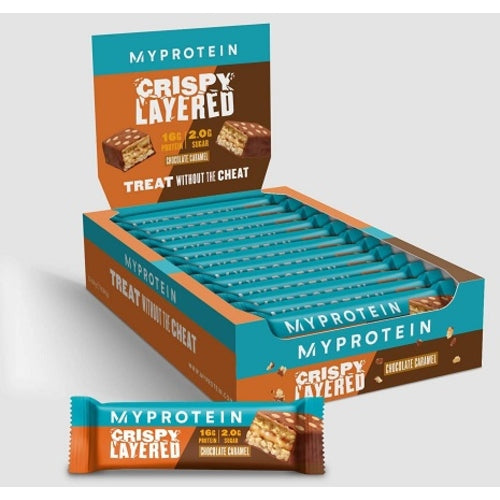 Myproein Crispy Layered Bar 12X58G Double Chocolate