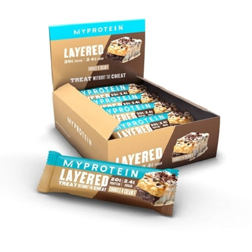 Myprotein Layered Bars 12X60G Triple Chocolate Fudge