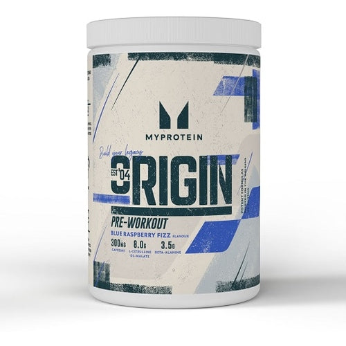 Myprotein Origin Pre Workout 30 Serv 600G Blue Raspberry Fizz