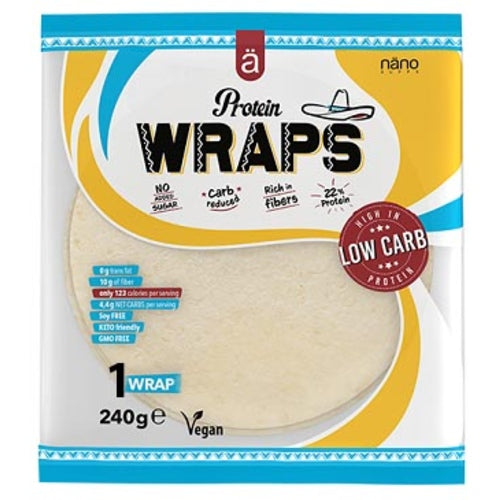 Nanosupps Protein Wraps 1X240G Einzeln