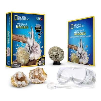 national geographic break open 2 geodes en fr de it