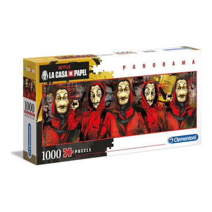 netflix la casa de papel 1000 teile puzzle panorama puzzle