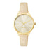Nine West Damen Analog Quarzuhr mit roséfarbenem Metallgehäuse und Metallarmband, graues Zifferblatt