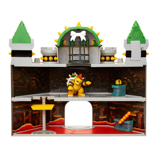 nintendo super mario bowser schloss spielset