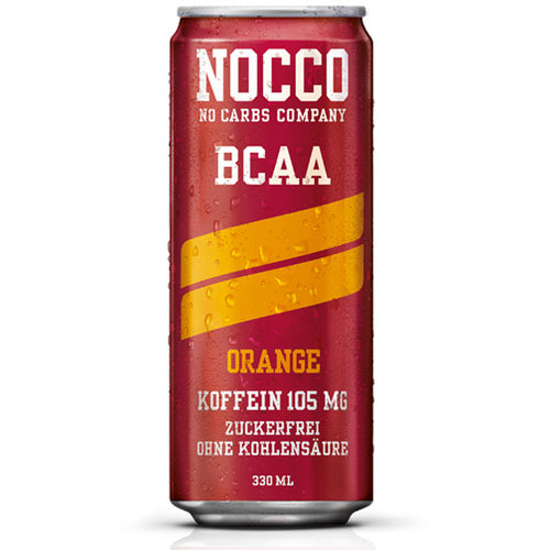 Nocco Bcaa Drink Rot 24 X 330 Ml Orange