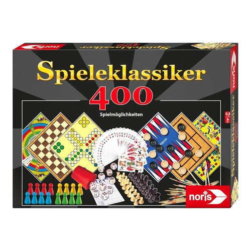 noris spielesammlung mit 400 spielmoeglichkeiten