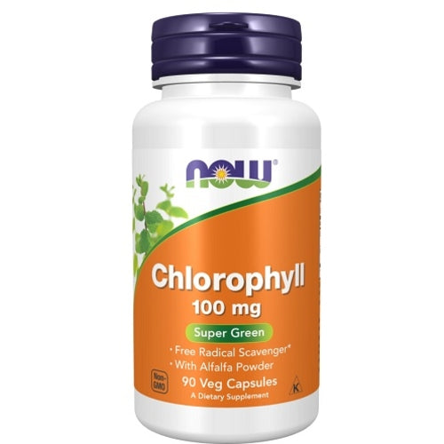Now Foods Chlorophyll 100Mg 90 Vegane Kapseln