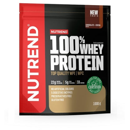 Nutrend 100 Whey Protein 1000G Schoko Kokos