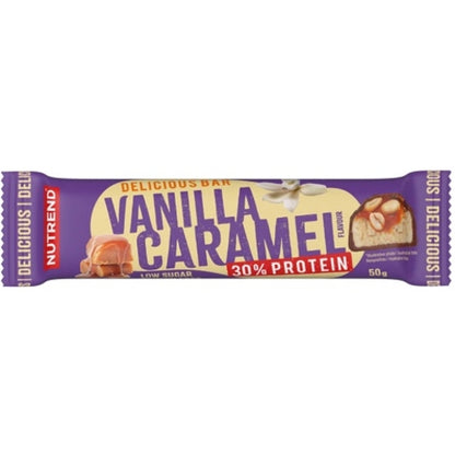 Nutrend Delicious Bar 28X50G Vanille Karamell
