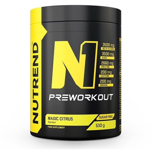 Nutrend N1 Preworkout 510G Magic Citrus