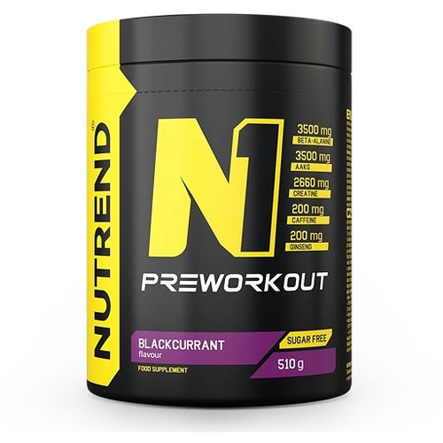 Nutrend N1 Pré-entraînement 510 g Cassis