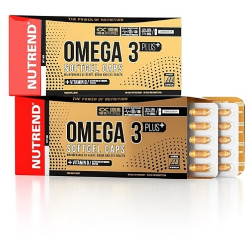 Nutrend Omega 3 Plus 120 Softgel Kapseln