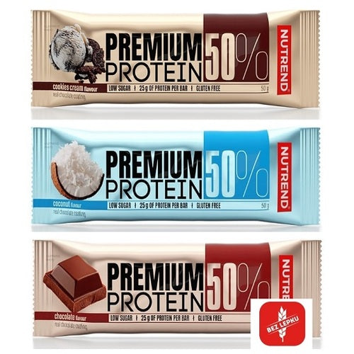 Nutrend Protein Bar 50 30X50G Kokosnuss
