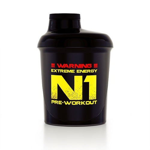 Nutrend Shaker 300Ml Black N1 Inaktiv