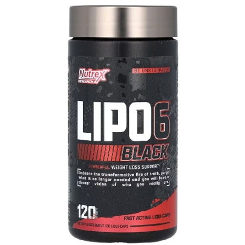 Nutrex Lipo 6 Black 120 Liquid Kapseln