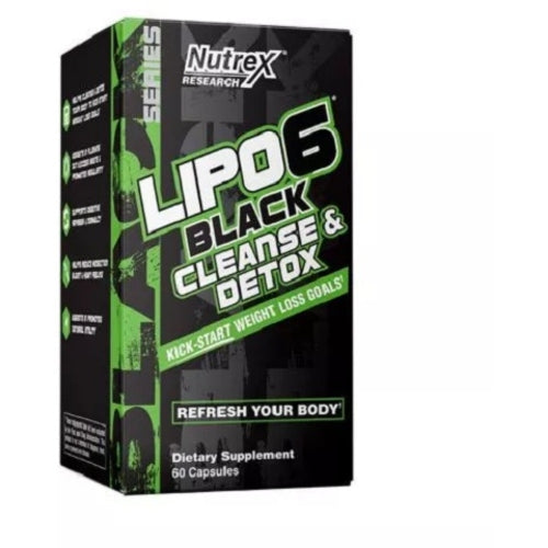 Nutrex Lipo 6 Black Cleanse Detox 60 Kapseln