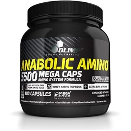 Olimp Anabolic Amino 5500 Mega Kapseln 400 Kapsel