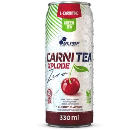 Olimp Carni Tea Xplode Zero Cherry Einzelne Dose 330Ml