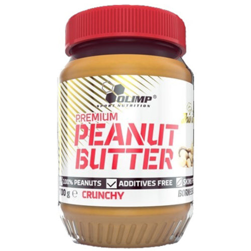 Beurre de cacahuète croquant Olimp 350 g
