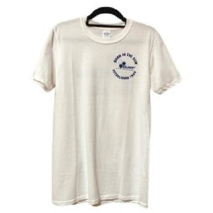 Olimp T Shirt Logo Born In The Gym Weiß S