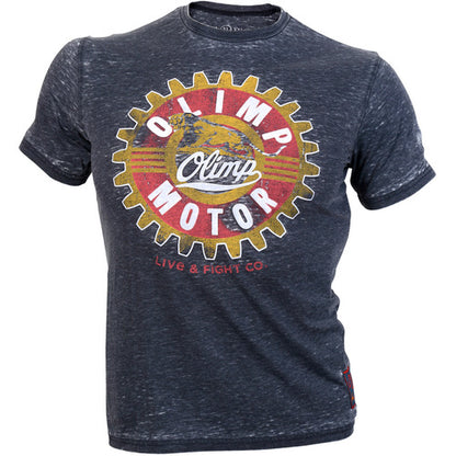 Olimp T Shirt Motho Panther Grau Vintage Xxl