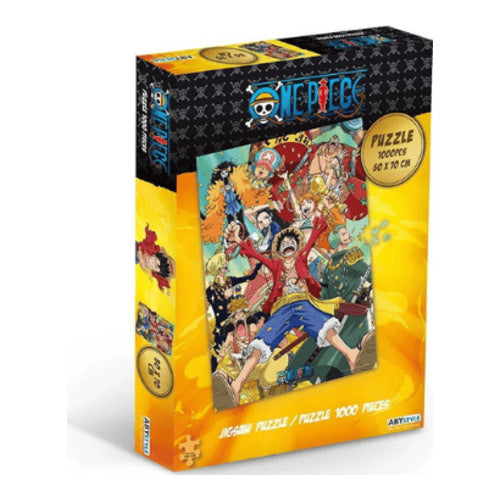 one piece 1000 teile puzzle straw hat crew