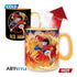 one piece mug heat change 460 ml luffy sabo cardboard box