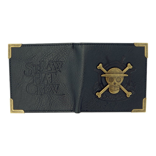 one piece premium geldboerse skull
