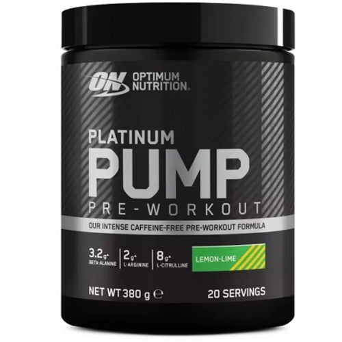 Optimum Nutrition Platinum Pump 380G Framboisier Bleu