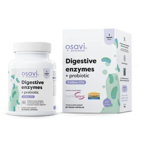 Osavi Digestive Enzymes Probiotic 60 Kapseln