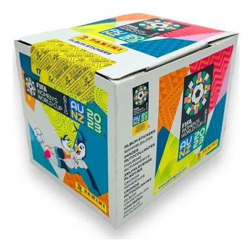panini fifa frauen wm 2023 sticker 50er display
