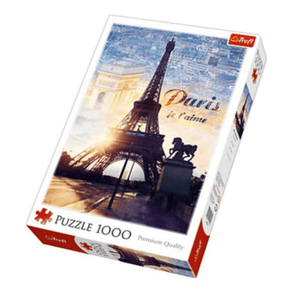 paris im morgengrauen puzzle 1000 teile