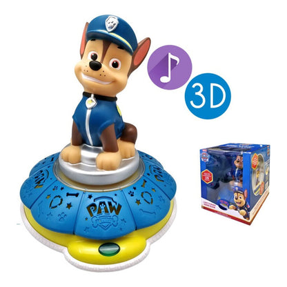 paw patrol 3d lampe mit sound