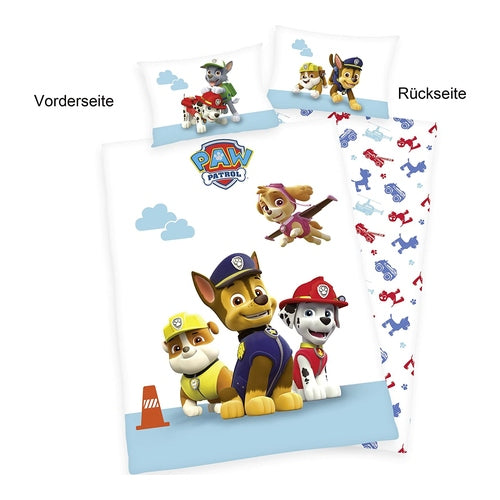 paw patrol bettwaesche renforc 40 x 60 100 x 135 cm