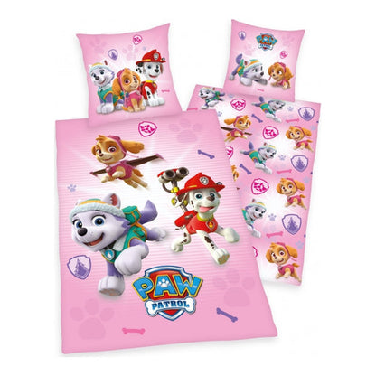 paw patrol bettwaesche renforc 80 x 80 135 x 200 cm
