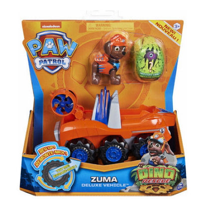 paw patrol dino rescue zumas basis fahrzeug mit rueckzieh mechanismus