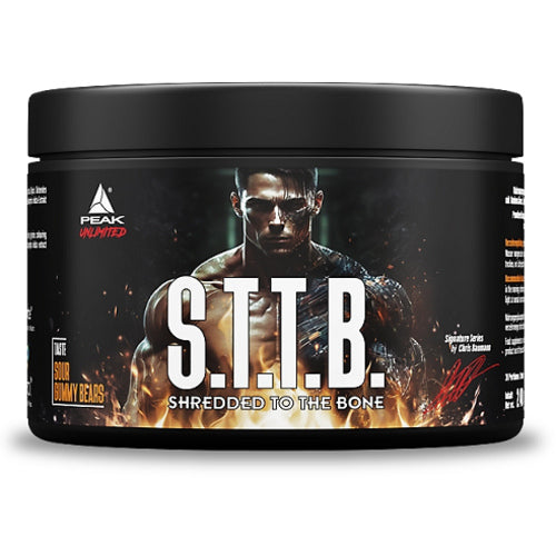 Peak Shredded To The Bone Sour Gummy Bears  240G