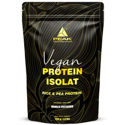 Peak Vegan Protein Isolate 750G Vanilla