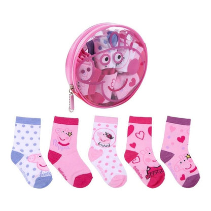 peppa pig 5er pack socken