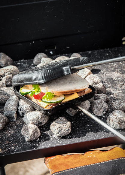 petromax sandwicheisen mit langem stiel