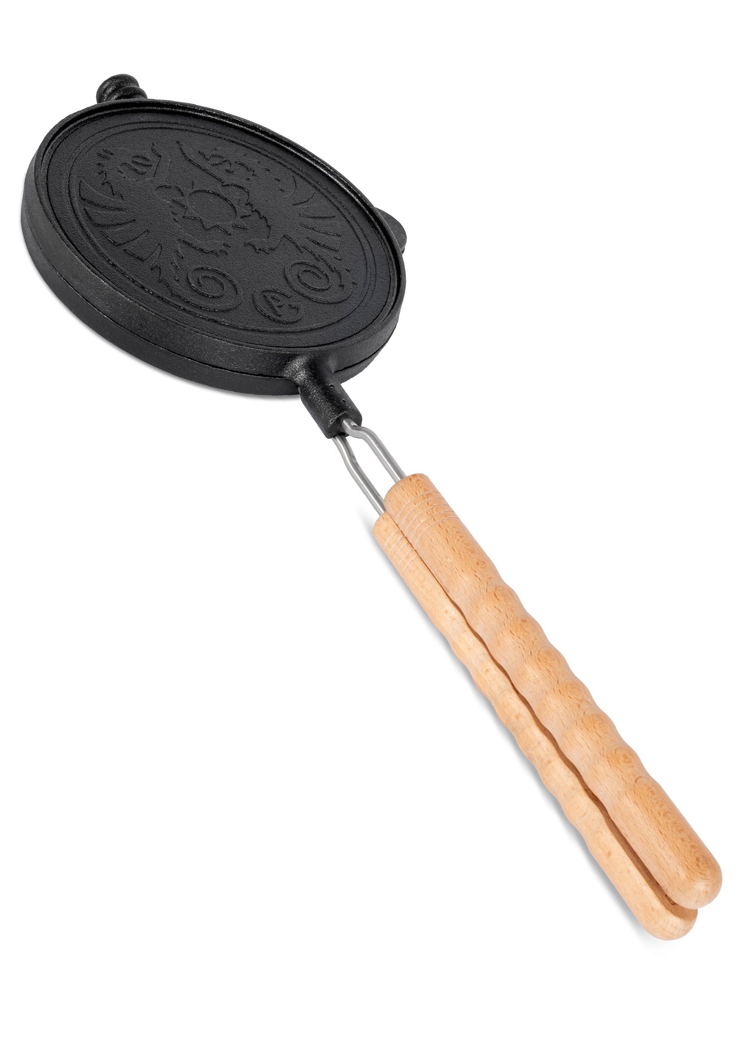 Petromax Gusseisen Wende Waffeleisen für Grill &amp; Lagerfeuer