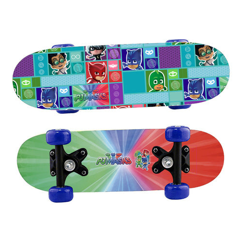 pj masks mini skateboard aus holz 43 x 12 x 8 cm