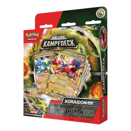 pokemon pkm deluxe battle deck koraidon ex de evt 23 august 2024